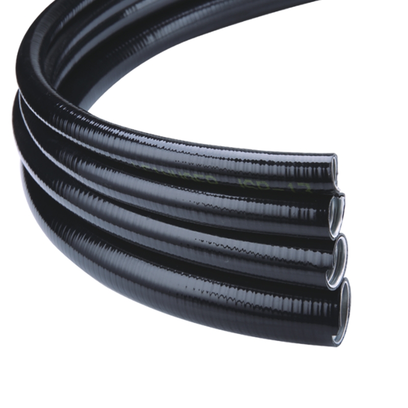 304不锈钢双扣平包塑金属软管