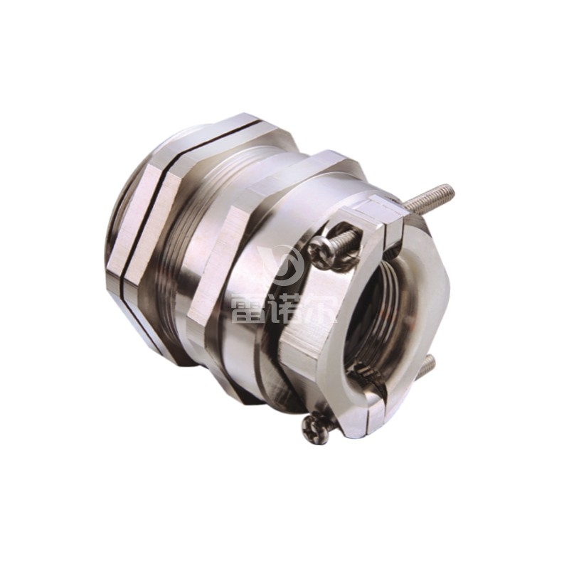 黄铜双锁紧屏蔽型电缆防水接头